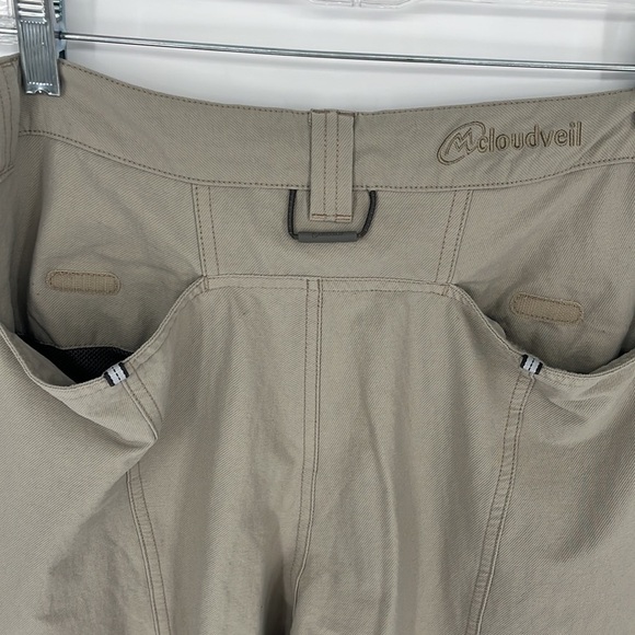 Cloudveil Outdoor Hiking Cargo Pants Khaki Mens Size 32 - Picture 12 of 12